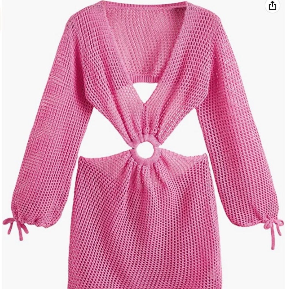 Pink coverup